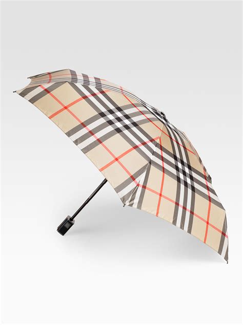 burberry regenschirm knirps|Burberry Burberry Check Umbrella .